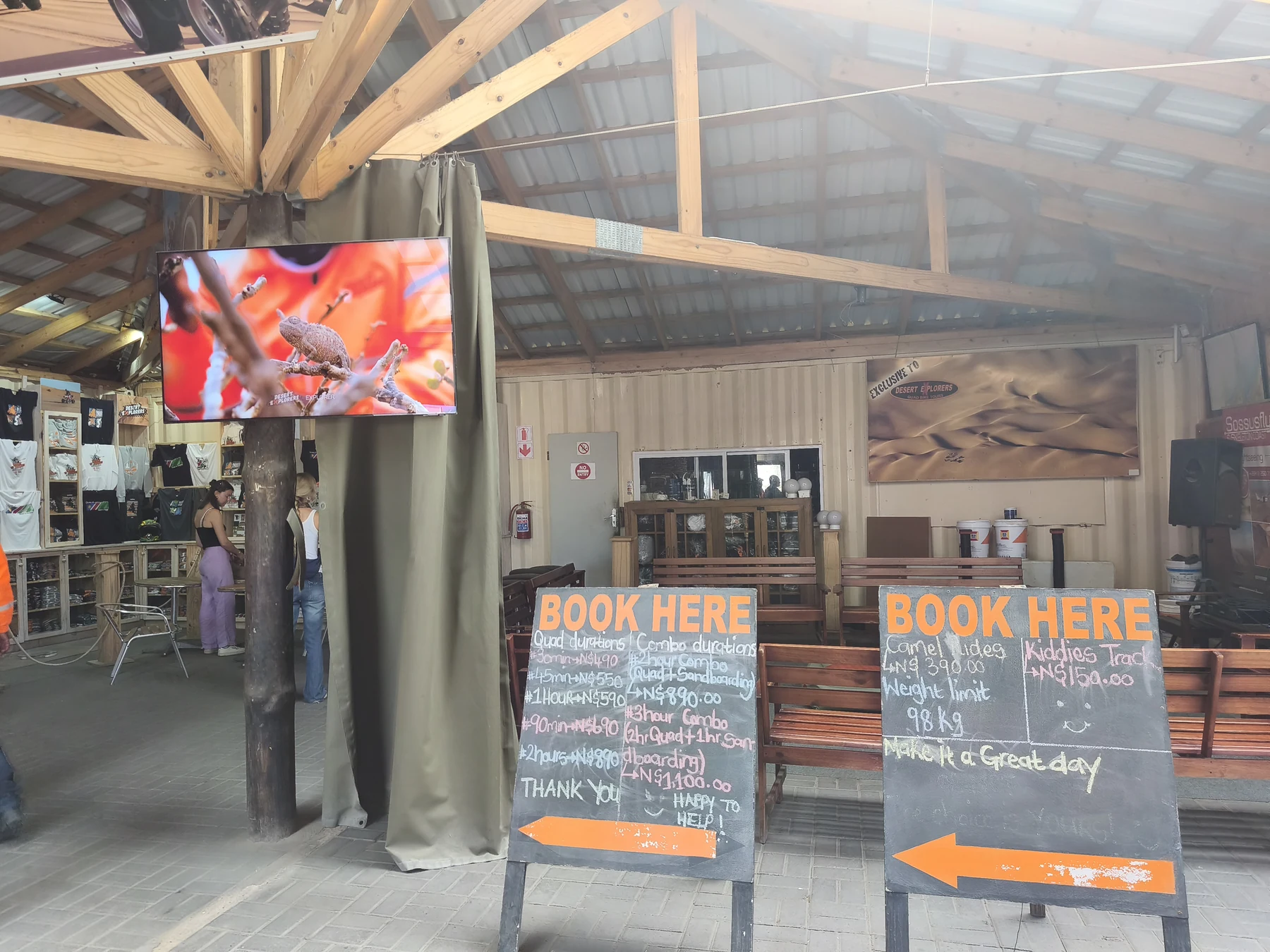 Desert Explorers base in Swakopmund