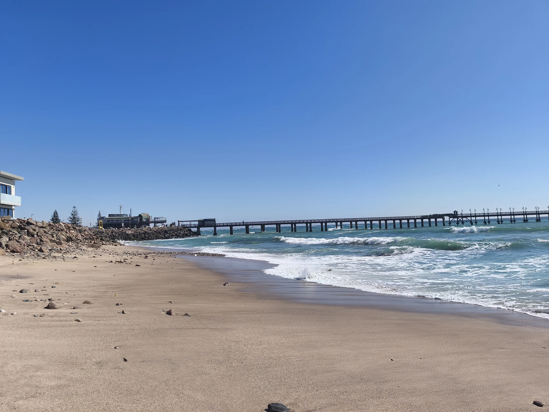 Atlantic coast at Swakopmund